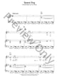 Space Dog piano sheet music cover